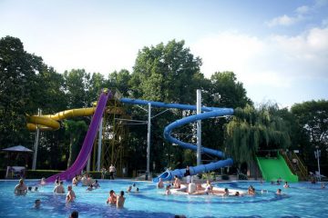 Római Strandfürdő csúszda