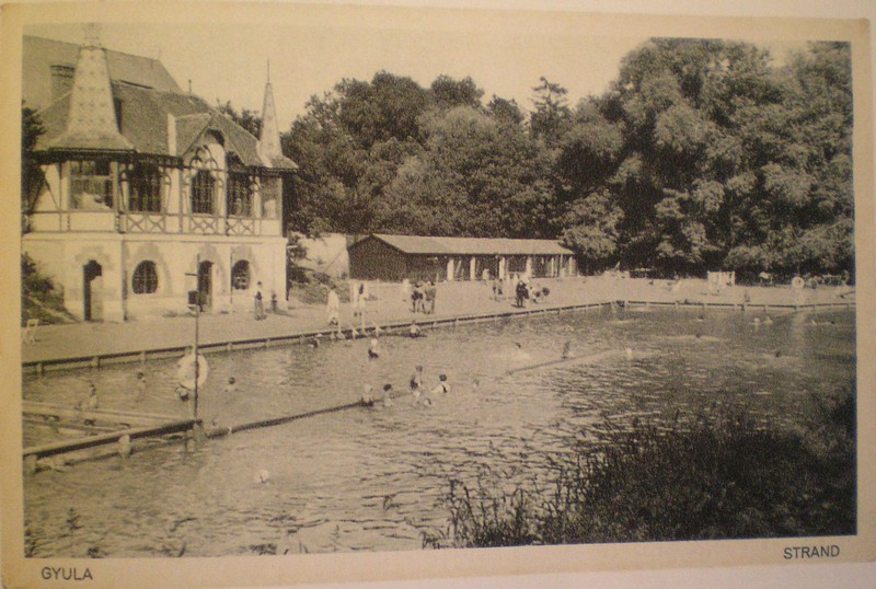 gyula-partfürdő 1920
