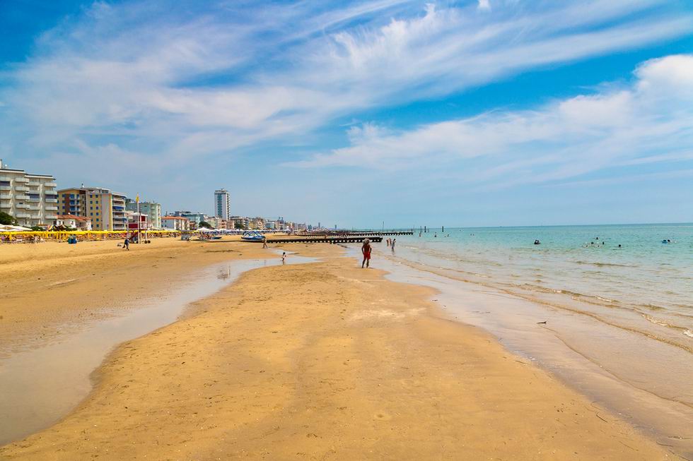 Jesolo beach