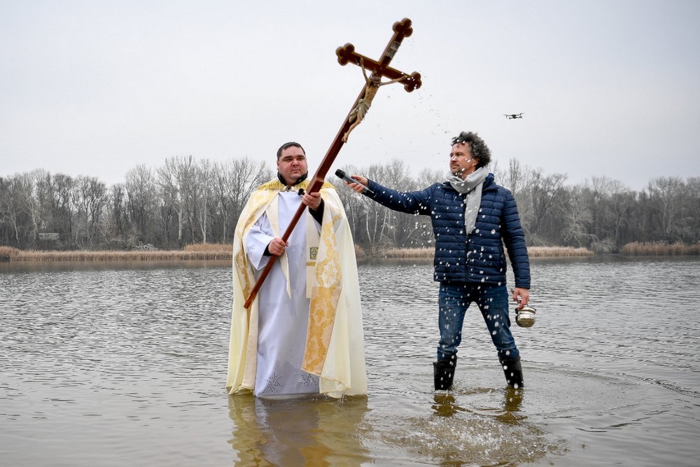 Tisza-tó megáldása