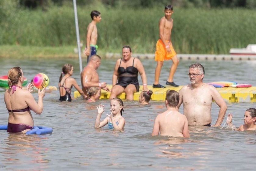 Tiszanána-Dinnyésháti strand tisza-tó