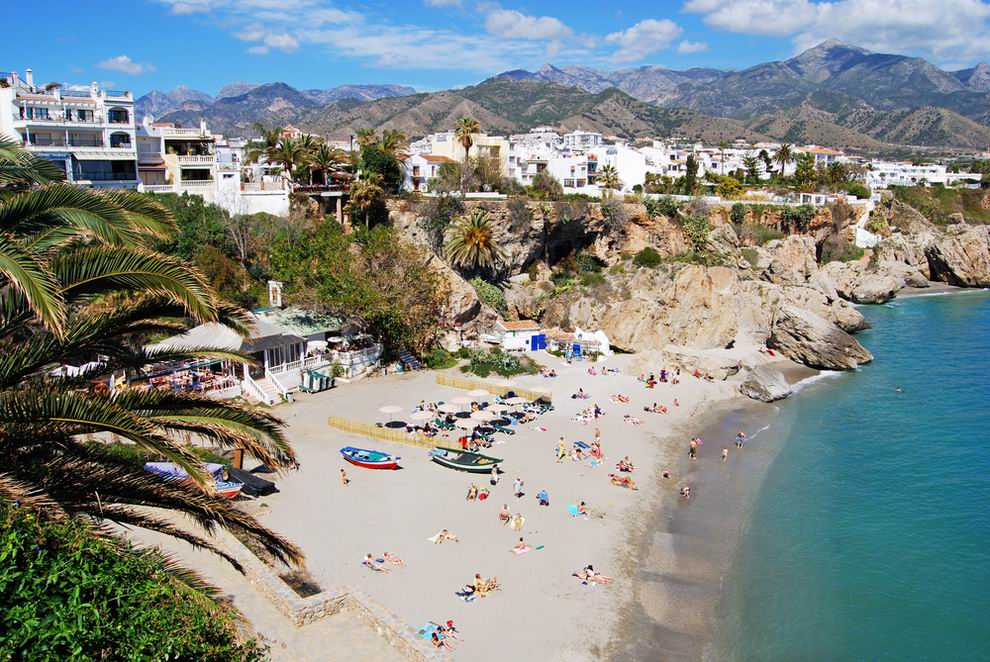 spanyolország Costa del Sol nerja
