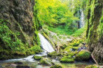 Bihar-hegység Galbena vízesés