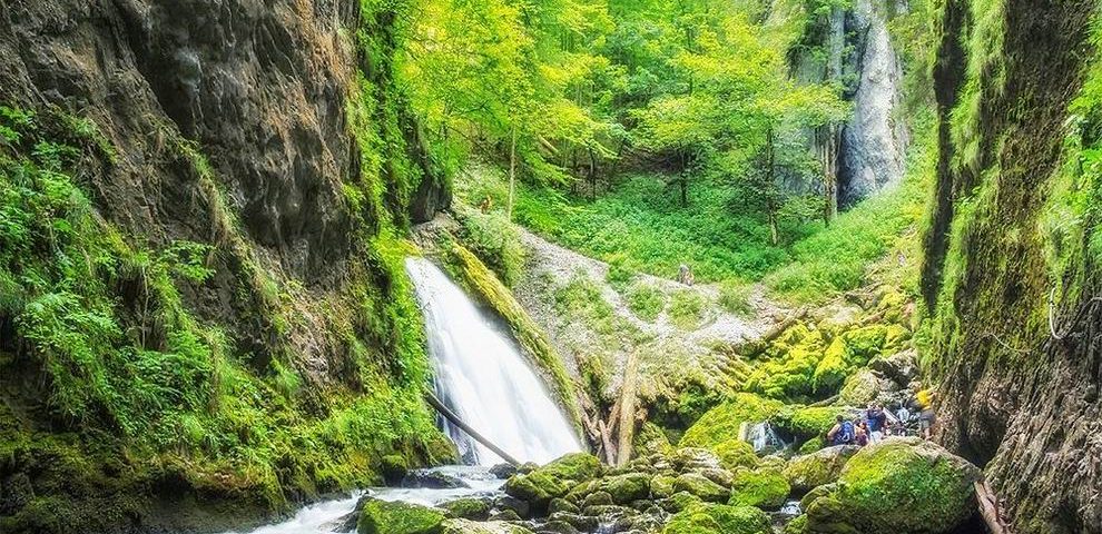 Bihar-hegység Galbena vízesés