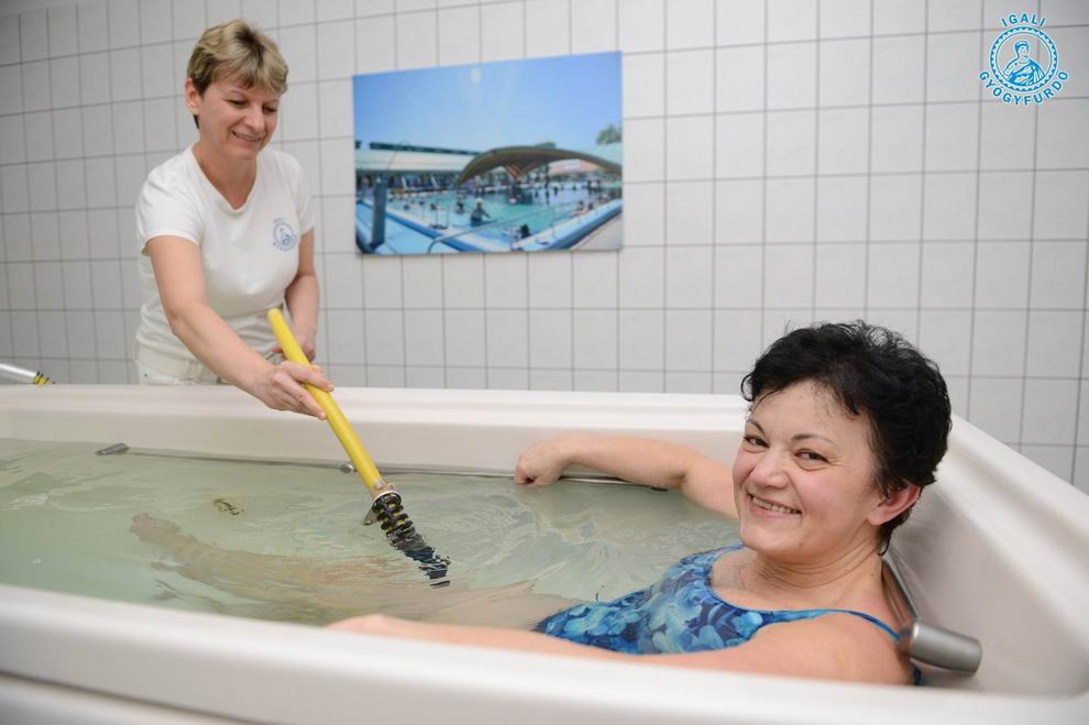 tangentor víz alatti vízsugár-masszázs