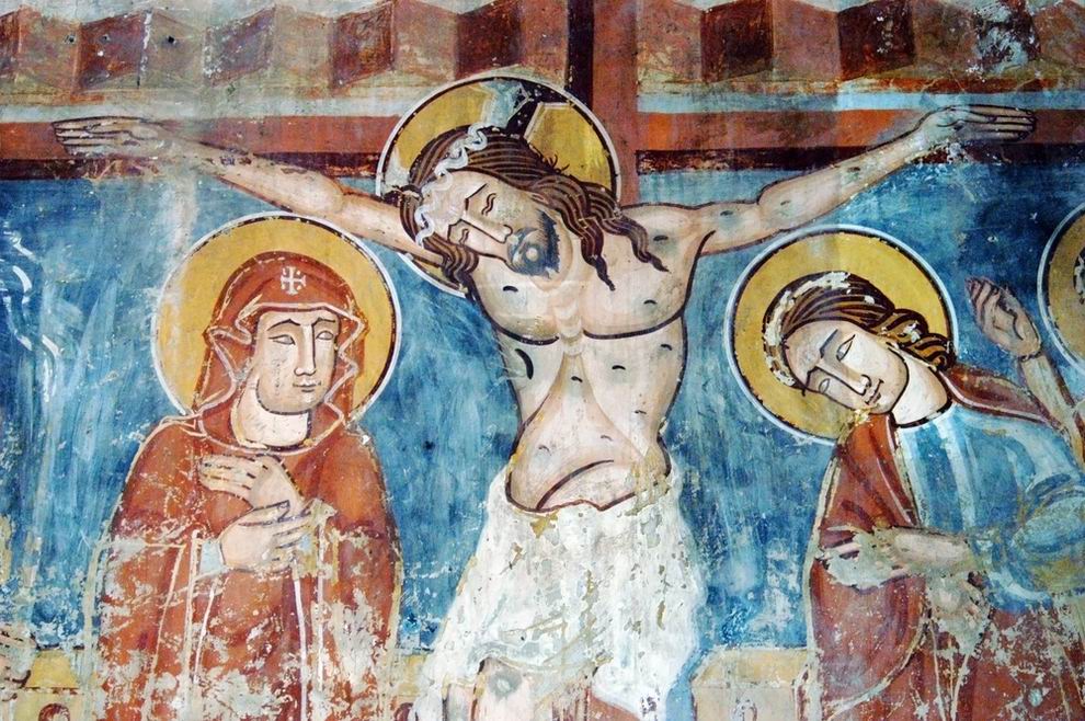 Gelencei Szent Imre-templom freskói