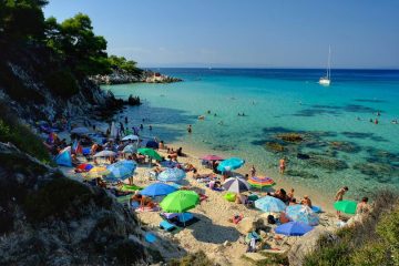 Görögország Chalkidiki strand